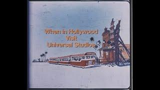 Sullivan Bluth/Amblin Entertainment/MPAA Card/"When in Hollywood Visit Universal Studios" (1988)