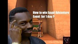 Avakin Life Egypt Advanture Event for 1 day?