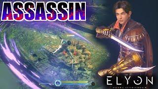 𝗔𝗦𝗦𝗔𝗦𝗦𝗜𝗡 starting abilities - 𝗠𝗘𝗟𝗘𝗘 𝗗𝗣𝗦 class - Elyon - Korean MMO