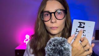 ASMR Eye Exam For Sleep | Eye Doctor Roleplay ‍️️ Relaxation & Tingles