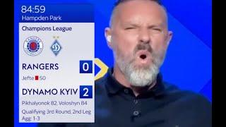 rangers vs Dinamo Kiev Highlights Meltdown Reaction 