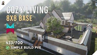 Creating 8X8 Comfy PVE Base in ONCE HUMAN!: Blueprint Tutorial