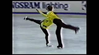 Елена Валова - Олег Васильев. ЧМ 1988. ПП. 1988 Worlds. Valova - Vasiliev. FP.