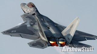 Hometown Pilot Brings F-22 Raptor to Quad City Air Show 2024