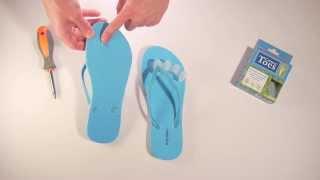 Use Correct Toes With Thongs and Flip-flops