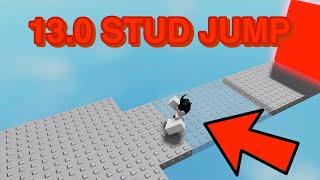 How to do a 13 STUD LONG JUMP | MASTER this GLITCH | Roblox