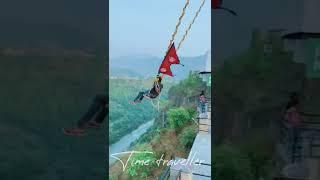 ️World 2nd highest swing fly  #nepal #thecliff #ttf #timetravellerarun #ajeesofficial