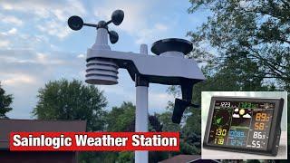 Sainlogic Professional Weather Station Unbox And Set Up