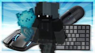 Keyboard + Mouse ASMR Sounds (Handcam) | Hypixel Bedwars