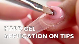 Hard Gel Application on Tips | V Beauty Pure