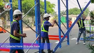 INSTALLATION INSTRUCTION FOR DRIVE-IN RACKING SYSTEM - VIET MECHANICAL Co.,Ltd - Vietnam