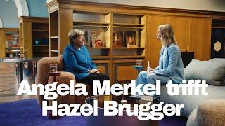 Angela Merkel trifft Hazel Brugger