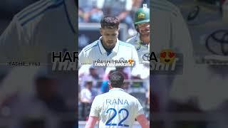 Harshit rana long time memory of  Mitchell stock#shortvideo #cricket #cricketlover