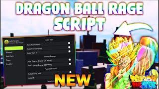 *NEW* Dragon Ball Rage Script (PASTEBIN 2024) (STRENGHT FARM, AUTO REBIRTH,  AUTOFARM, SPEED)