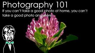 Photography 101 with David Hancock | Photography At Home, or within One Mile of your Home