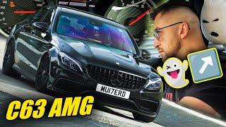 Chased by Ghosts! 600hp C63 AMG Mercedes // Nürburgring