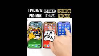 I Phone 13 Pro Max Vs I Phone 12 Pro Max  Insane Speed Showdown I Phone 2024 #shorts #viralvideo