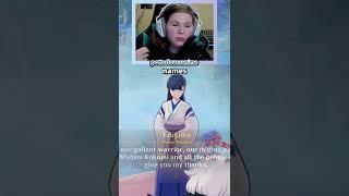 one of the best npc greetings in Genshin Impact | Enkanomiya Quest