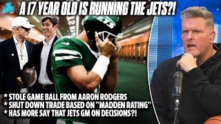 A 17 Year Old Is Making Serious Decisions For The Jets? | Pat McAfee Show