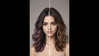 How To Change Hair Color In Adobe Photoshop #Shajrungrapixel #photoshop