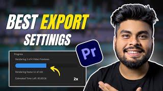 Best Premiere Pro YouTube Export Settings | Best Export Settings | Premiere Pro Tutorials