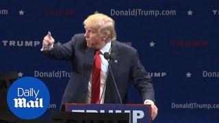 Trump on protester in Vermont: 'Confiscate his coat!' - Daily Mail