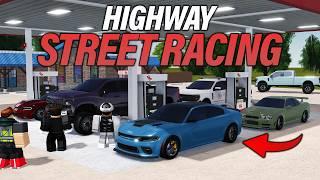 HUGE HIGHWAY STREET RACING IN GV || ROBLOX - Greenville