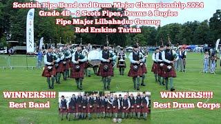 2 SCOTS Pipes, Drums & Bugles - Grade 4B - Scottish Championship 2024