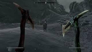 The Elder Scrolls V: Skyrim - ЭБОНИТОВЫЙ ВОИН НА 1000 Уровне / Ebony Warrior at 1000 level