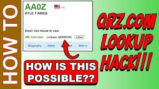 Crazy Callsign Look Up Hack? #hack