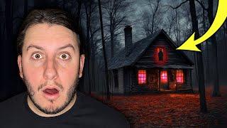 Completely ALONE. My SCARIEST Night EVER! Camping in a Cabin (DEMON Caught on Camera)