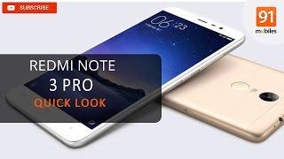 Xiaomi Redmi Note 3 Pro: First Look | Hands on | Price