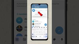 How To Create Telegram Group  Telegram Group Kaise Banaye #shorts