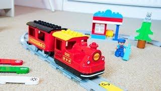 The 2018 LEGO Duplo Steam Train Set 10874! Review and Easy Instructions Video - Activity Ideas & DIY