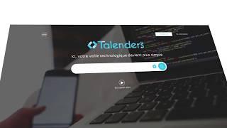 Talenders, la plateforme de veille techno