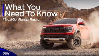 Ford Ranger Raptor: What You Need To Know
