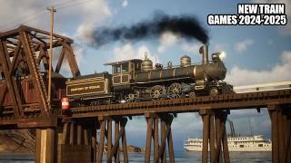 Top 15 Upcoming Train Games 2024 - 2025 | Management Train Games