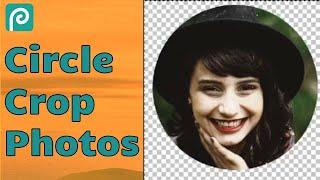 How to Crop Photos in a Circle with Photopea