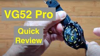 VALDUS VG52 Pro 1.43” 466*466 AMOLED Screen Android 8.1 HD Camera IP67 Smartwatch: Quick Overview