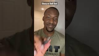 ASMR Sharp or Dull Sensory Test #asmr #tingles