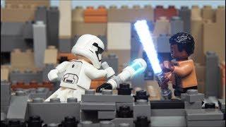 LEGO Star Wars Finn vs Stormtrooper (Stop Motion)