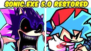 Friday Night Funkin' VS SONIC.EXE 4.5 / 5.0 Restored FULL WEEK (FNF MOD/Encore) (Final Escape)