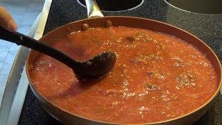 How to make Homemade Italian Sauce-Cooking With Brian