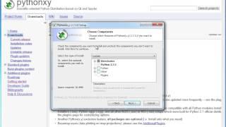 How to Install Python XY for Windows - Scientific Python with Spyder IDE
