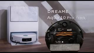Dreame Aqua 10 Pro Track [X50 Pro Track Edition] - новый робот -пылесос с гусеничным валиком