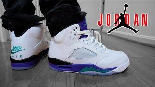 JORDAN 5 GRAPE REVIEW & ON FEET 2025 | WILL THESE SIT OR SELLOUT??