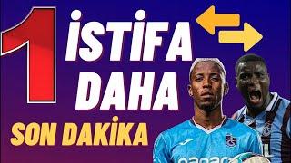 Flaş gelişme bir istifa daha geldi Transfer de son dakika  #trabzonspor