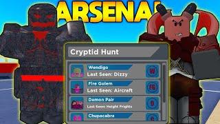 HOW to UNLOCK ALL CRYPTID SKINS in ARSENAL (Roblox)