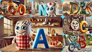 ABC Song A to Z | Fun Alphabet Learning Song for Kids! 