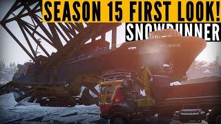 A FIRST LOOK at SnowRunner Season 15: Oil & Dirt